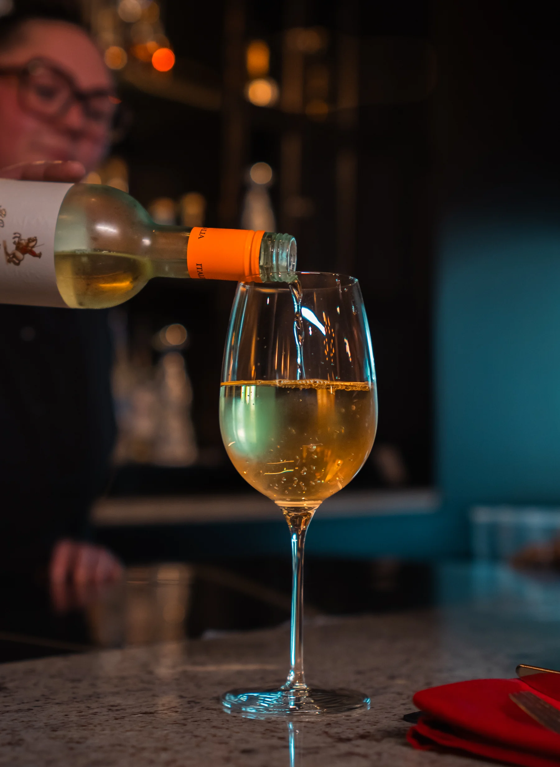 A glass before dinner