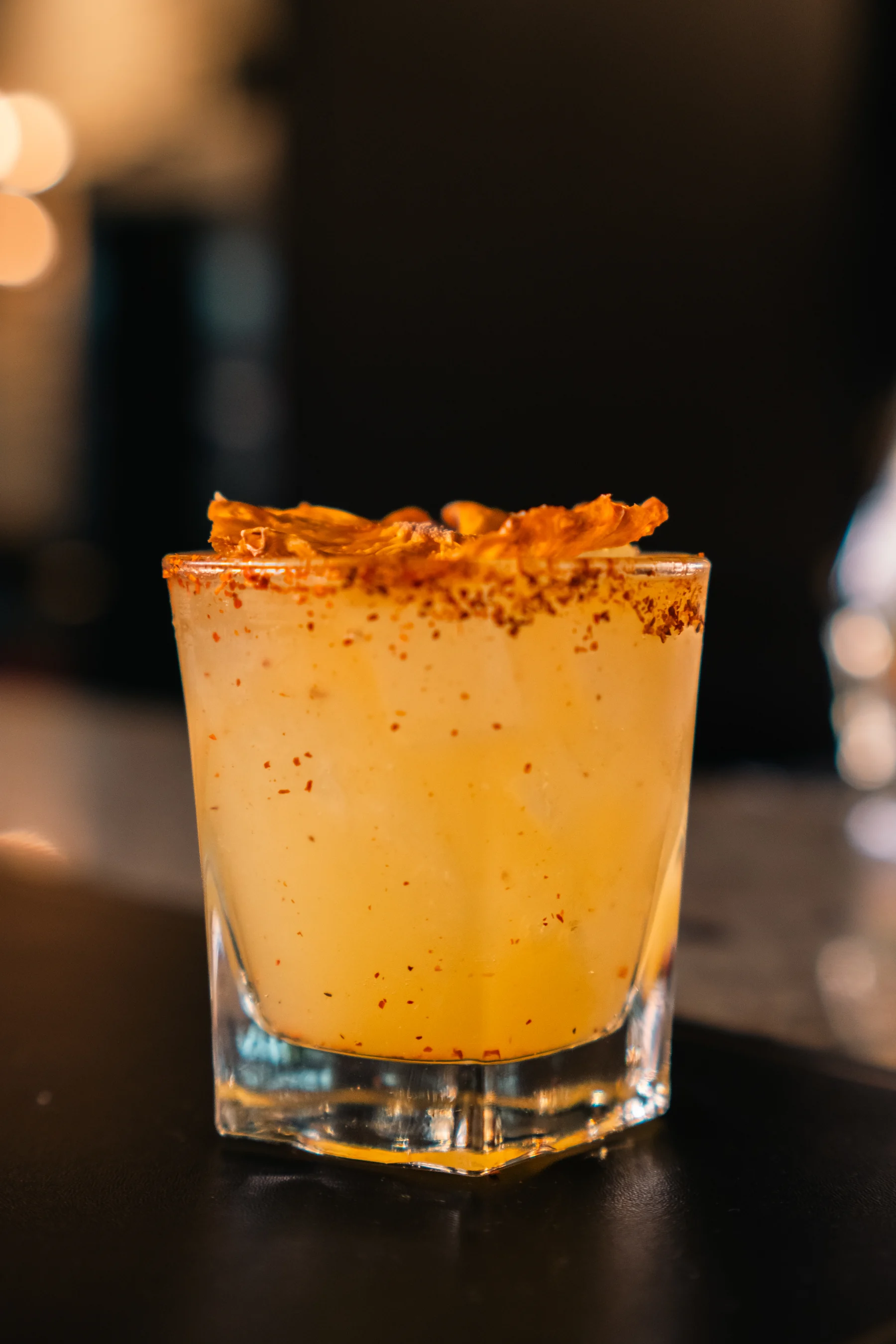 A pineapple cocktail at Prime